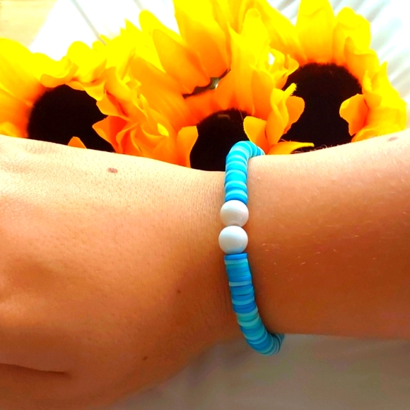 Pearly Ocean bracelet - Picture 3 of 4